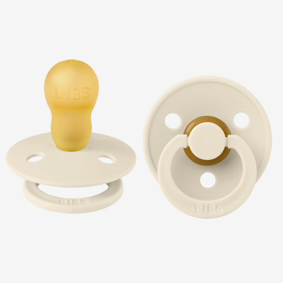 BIBS COLOUR DUMMY | 2 PACK - IVORY
