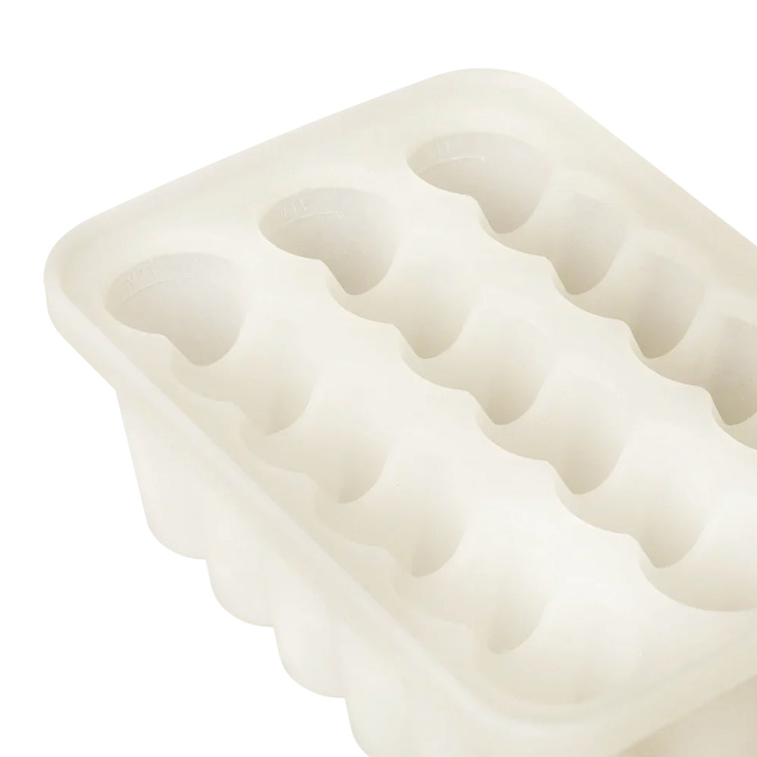 BIBS BABY FOOD FREEZER TRAY - IVORY