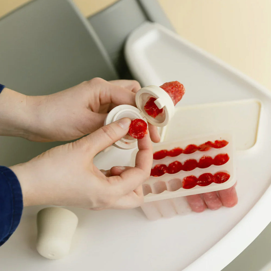 BIBS BABY FOOD FREEZER TRAY - IVORY