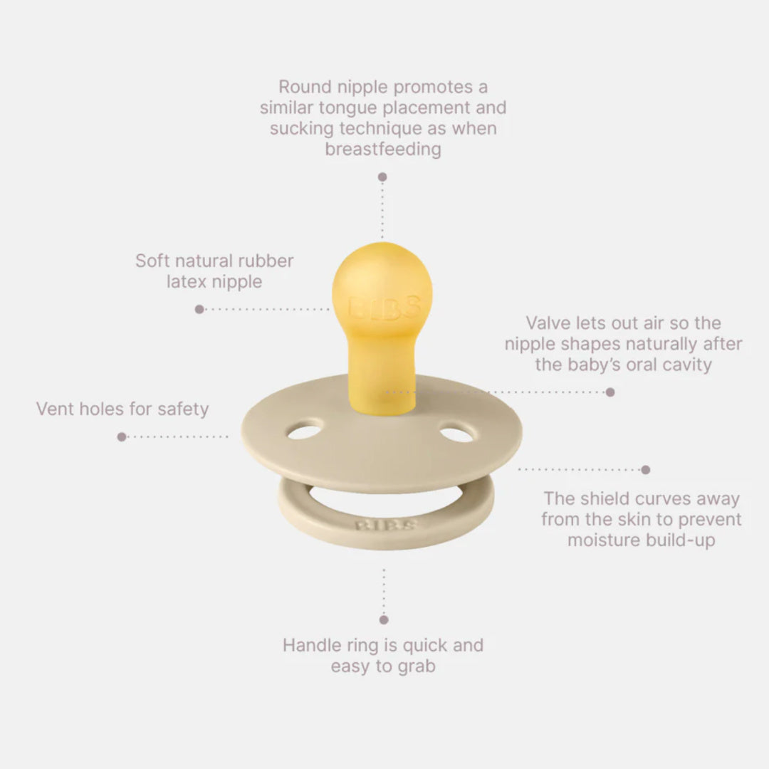 BIBS COLOUR DUMMY | 2 PACK - SAGE