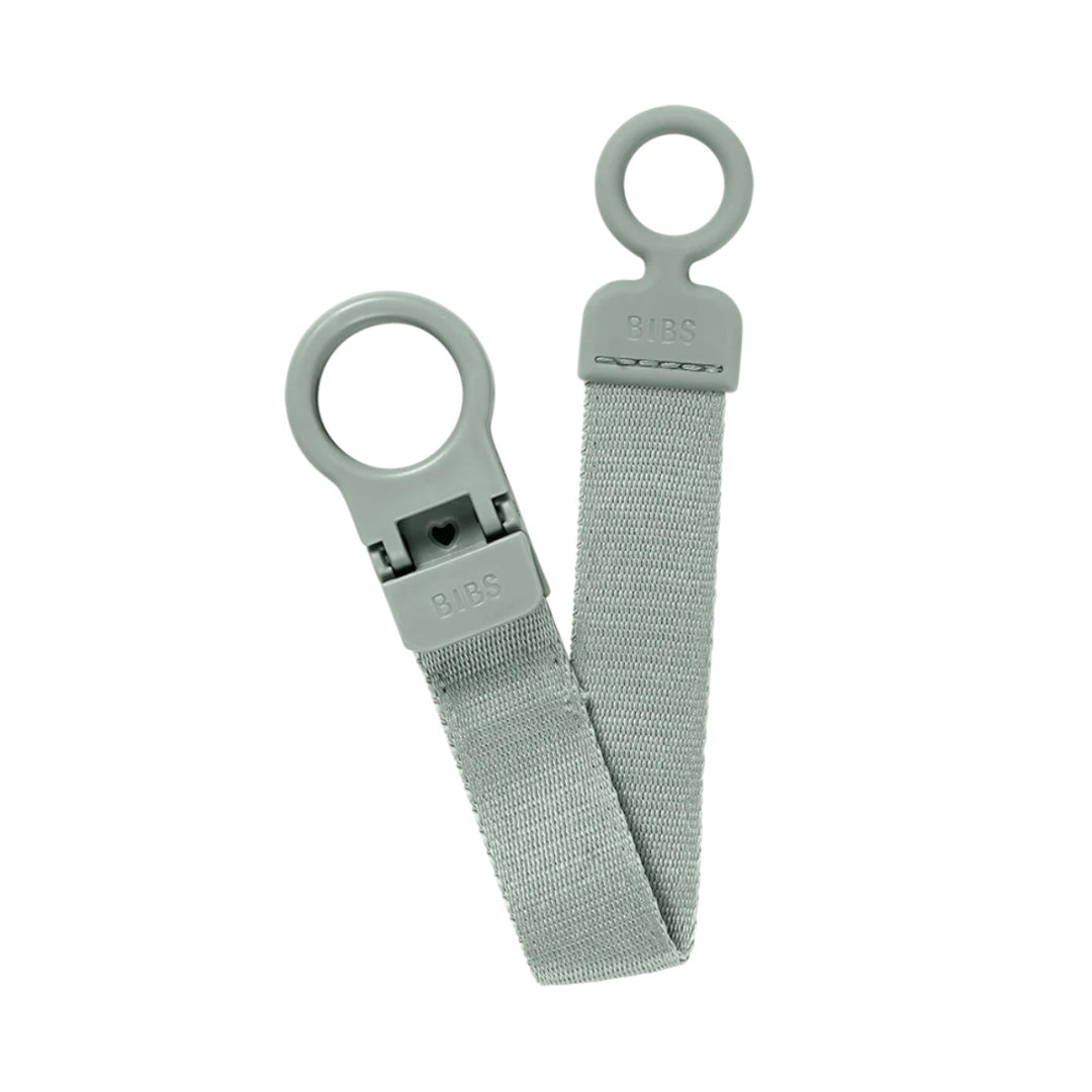 BIBS PACIFIER CLIP LOOP - SAGE