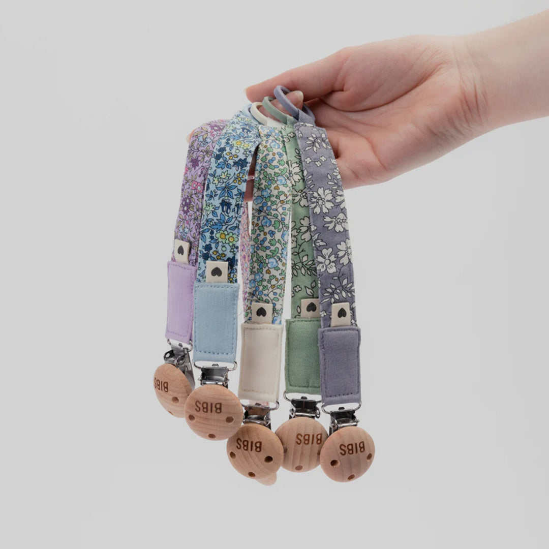BIBS LIBERTY PACIFIER CLIP - CAPEL SAGE