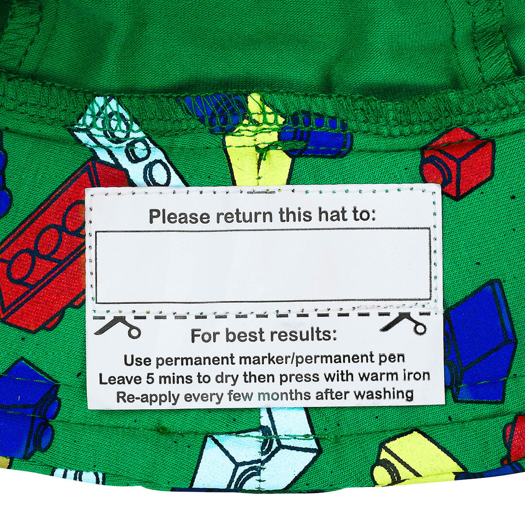 BEDHEAD KIDS BUCKET HAT - BLOCKS