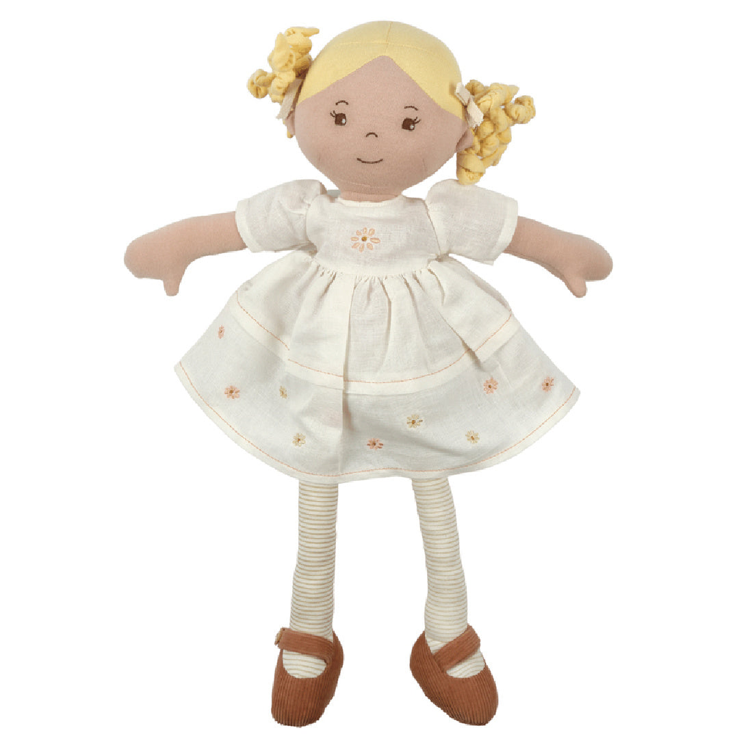 BONIKKA PRISCY LINEN DOLL WITH BLONDE HAIR