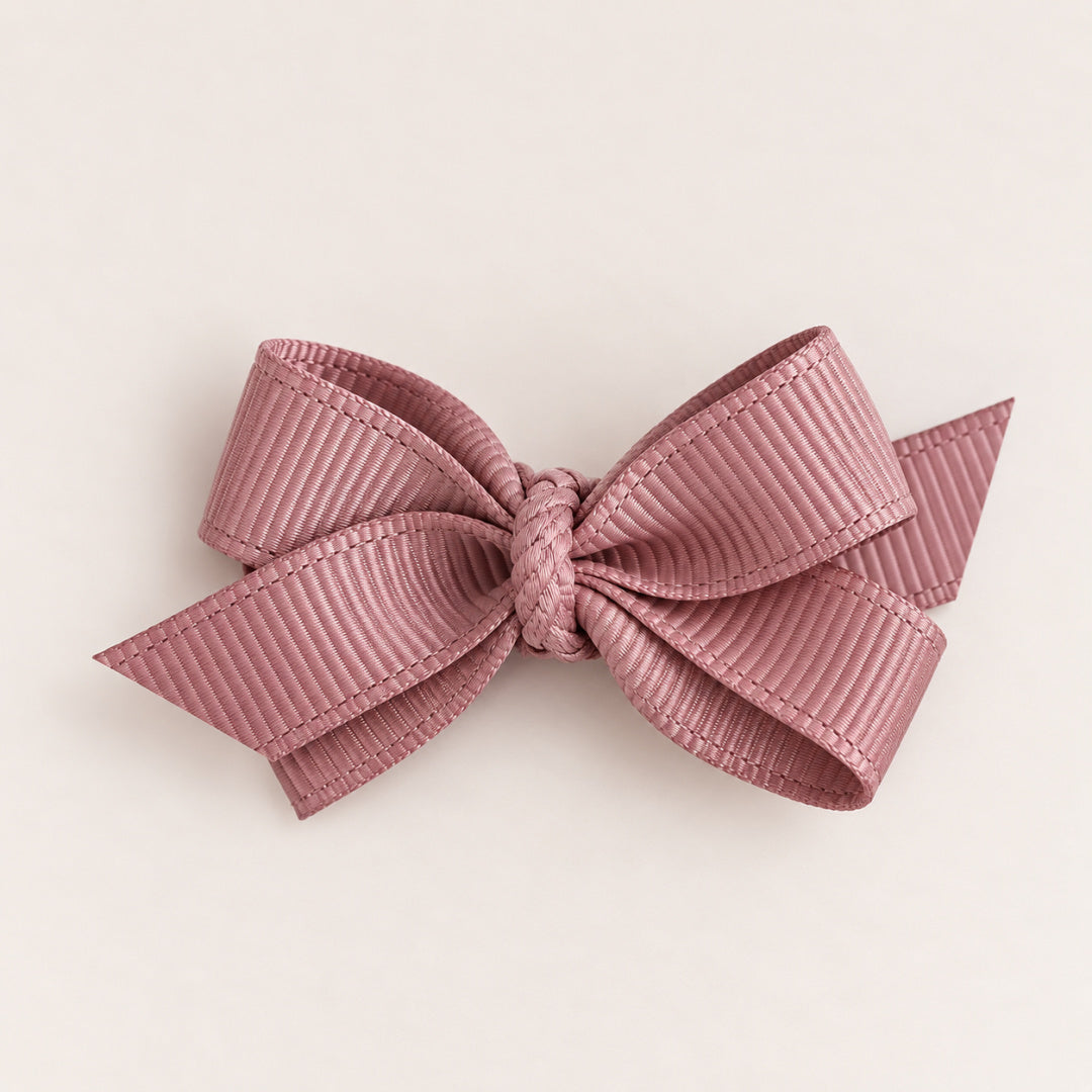 Chléa &amp; Co Set of 2 Petite Bows | Antique Mauve