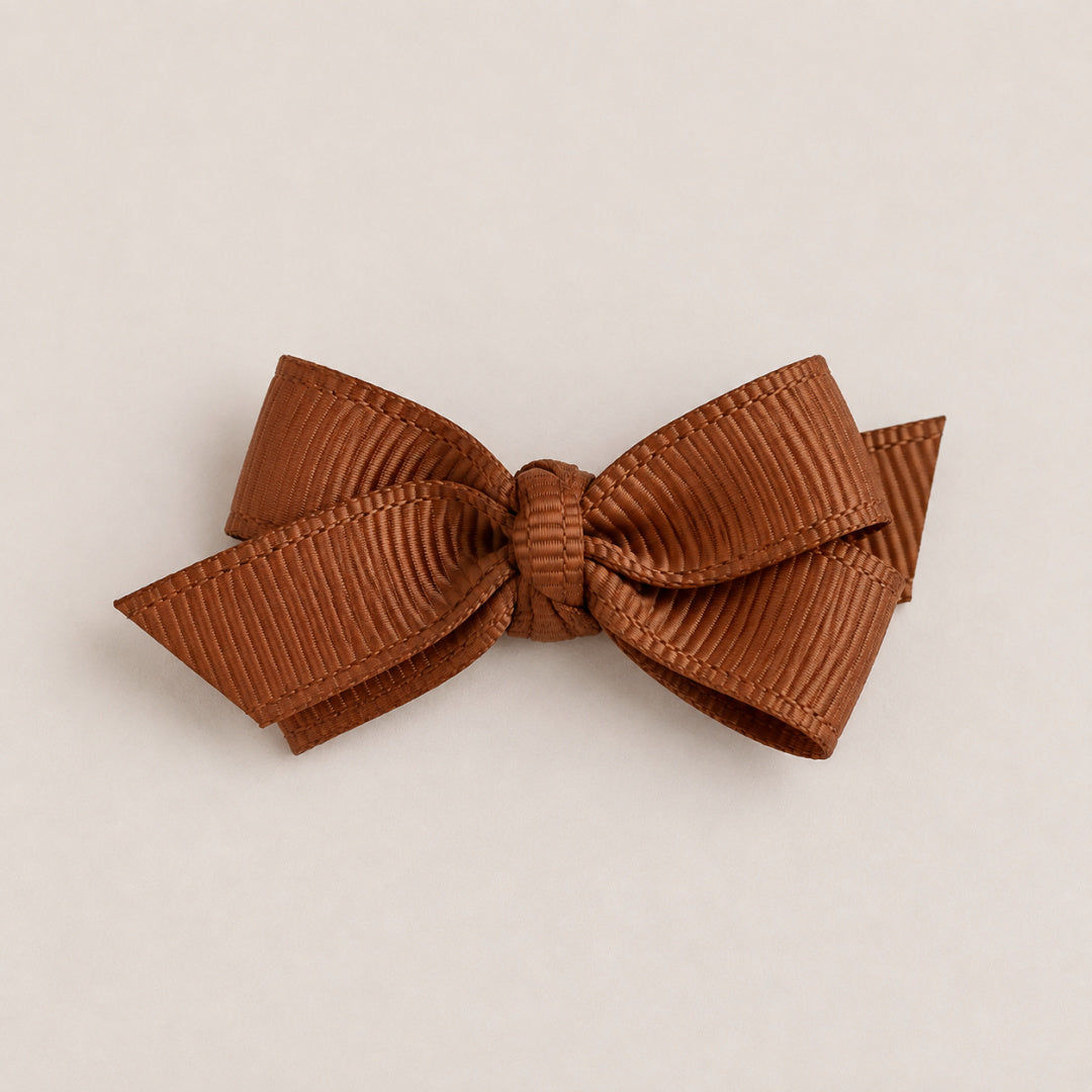 Chléa &amp; Co Set of 2 Petite Bows | Chipmunk