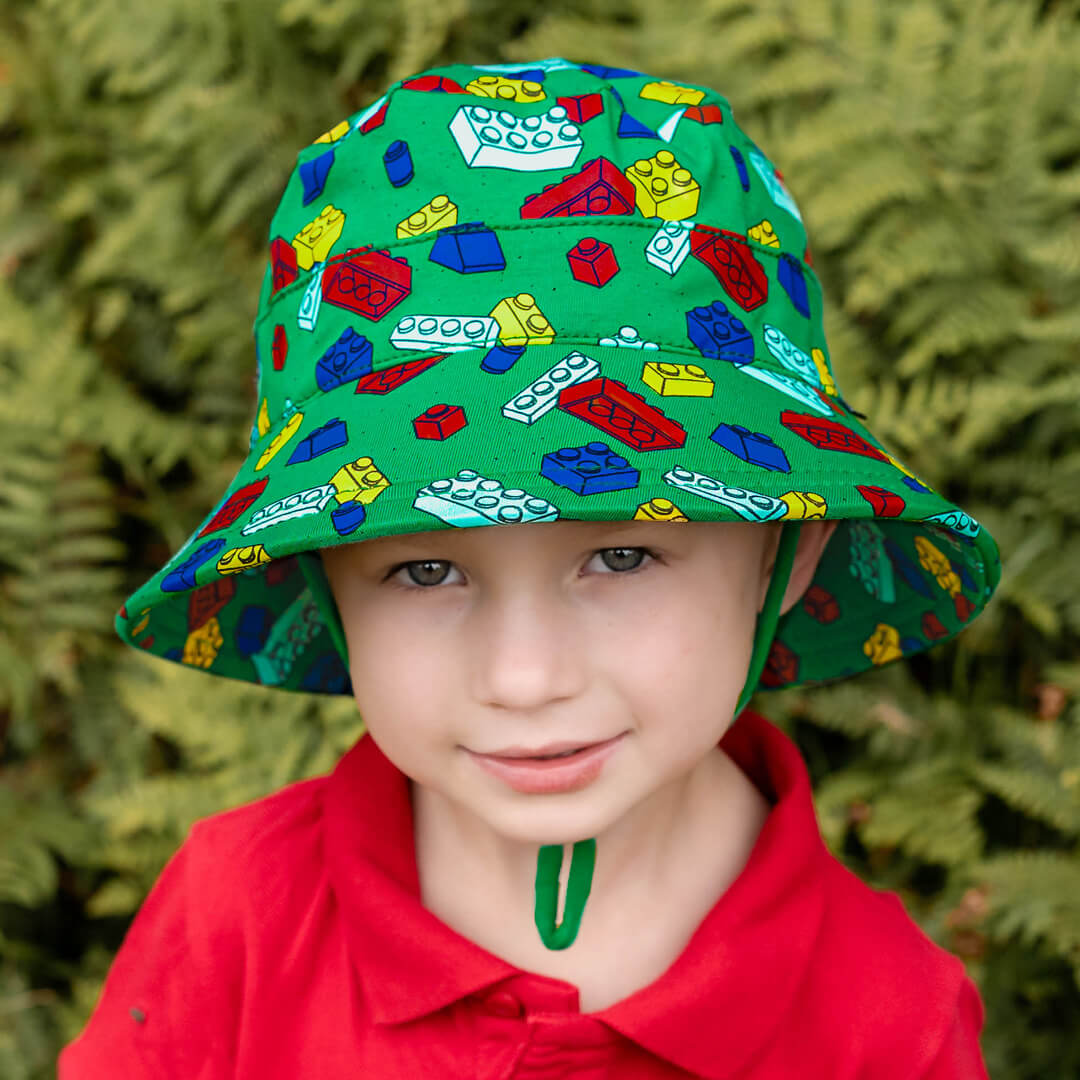 BEDHEAD KIDS BUCKET HAT - BLOCKS