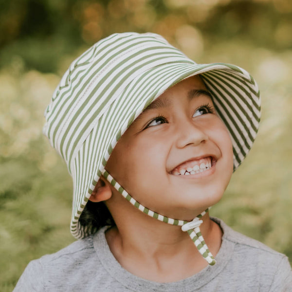 Kids Beach Ponytail Bucket Swim Hat, Bedhead Hats