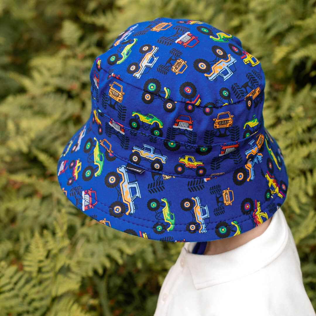 BEDHEAD KIDS BUCKET HAT - MONSTER TRUCKS