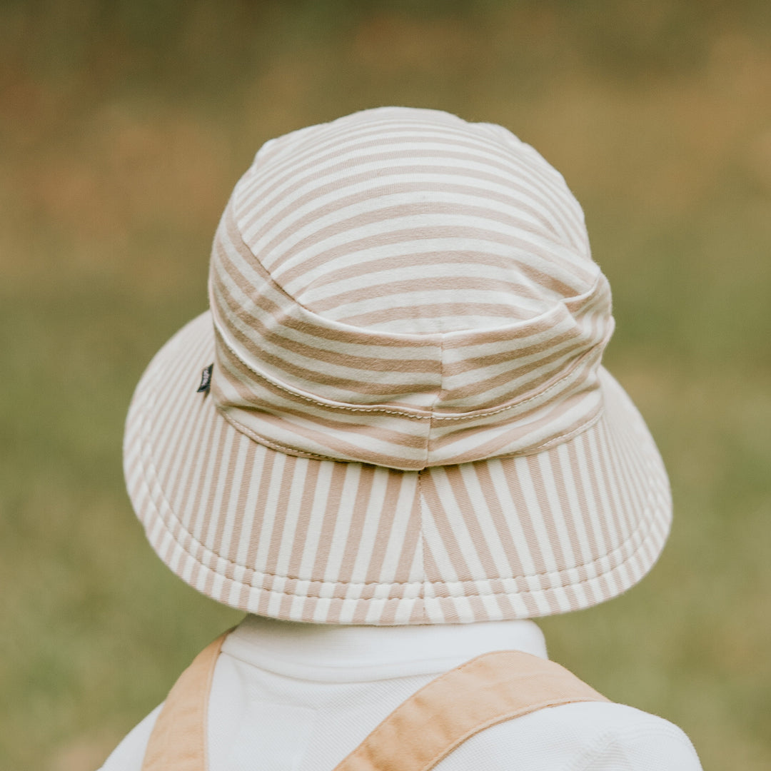 BEDHEAD KIDS BUCKET HAT - NATURAL STRIPE