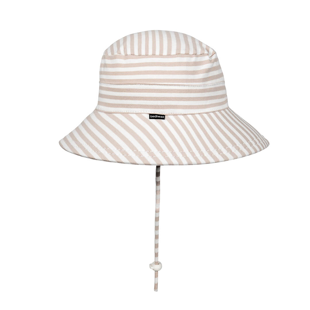 BEDHEAD KIDS BUCKET HAT - NATURAL STRIPE