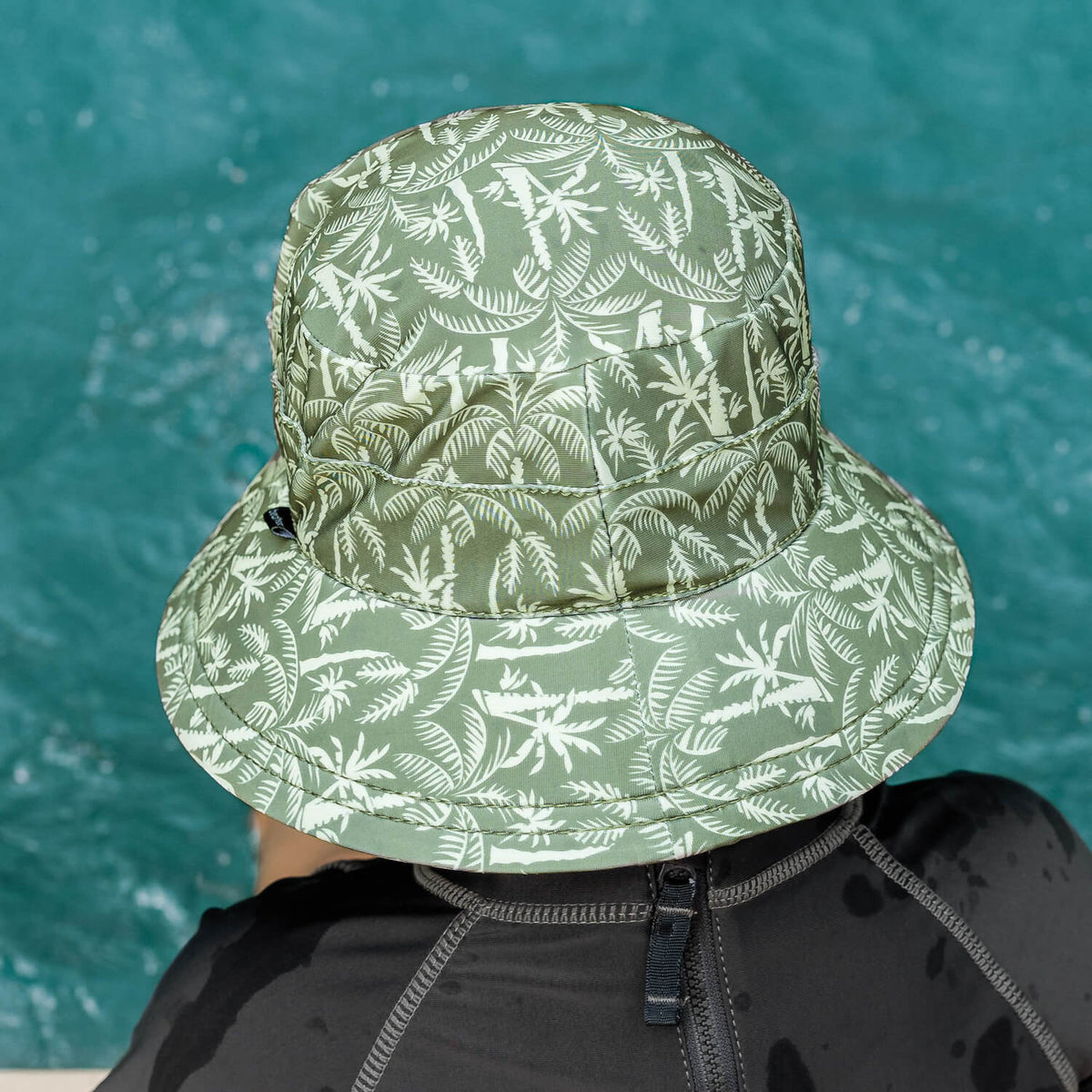 BEDHEAD KIDS UPF50+ SWIM BUCKET HAT - OASIS