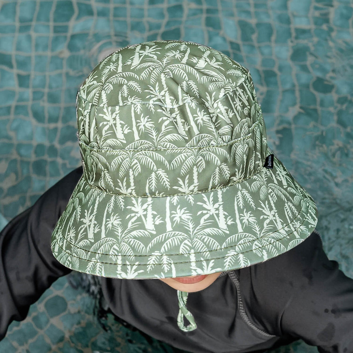 BEDHEAD KIDS UPF50+ SWIM BUCKET HAT - OASIS