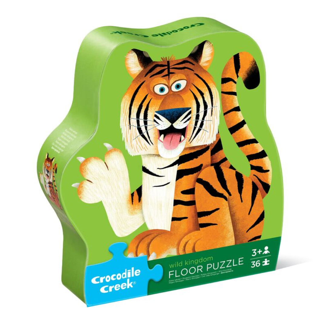 CROCODILE CREEK CLASSIC FLOOR PUZZLE 36PCE - WILD KINGDOM