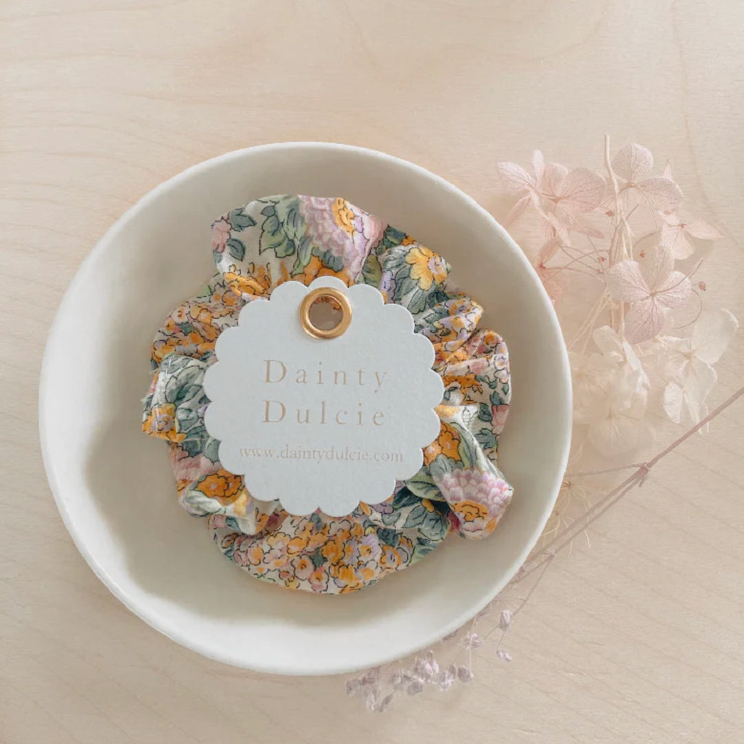 DAINTY DULCIE ADELINE LIBERTY LONDON MINI SCRUNCHIE