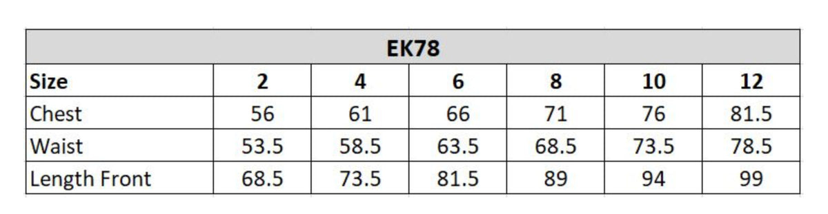 EXECUKIDS DRESS - EK78 CHAMPAGNE (PRE-ORDER)