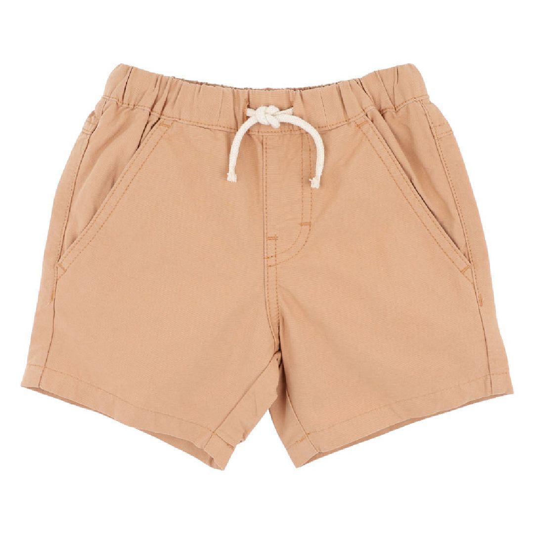 FOX AND FINCH BOYS TAN SHORTS