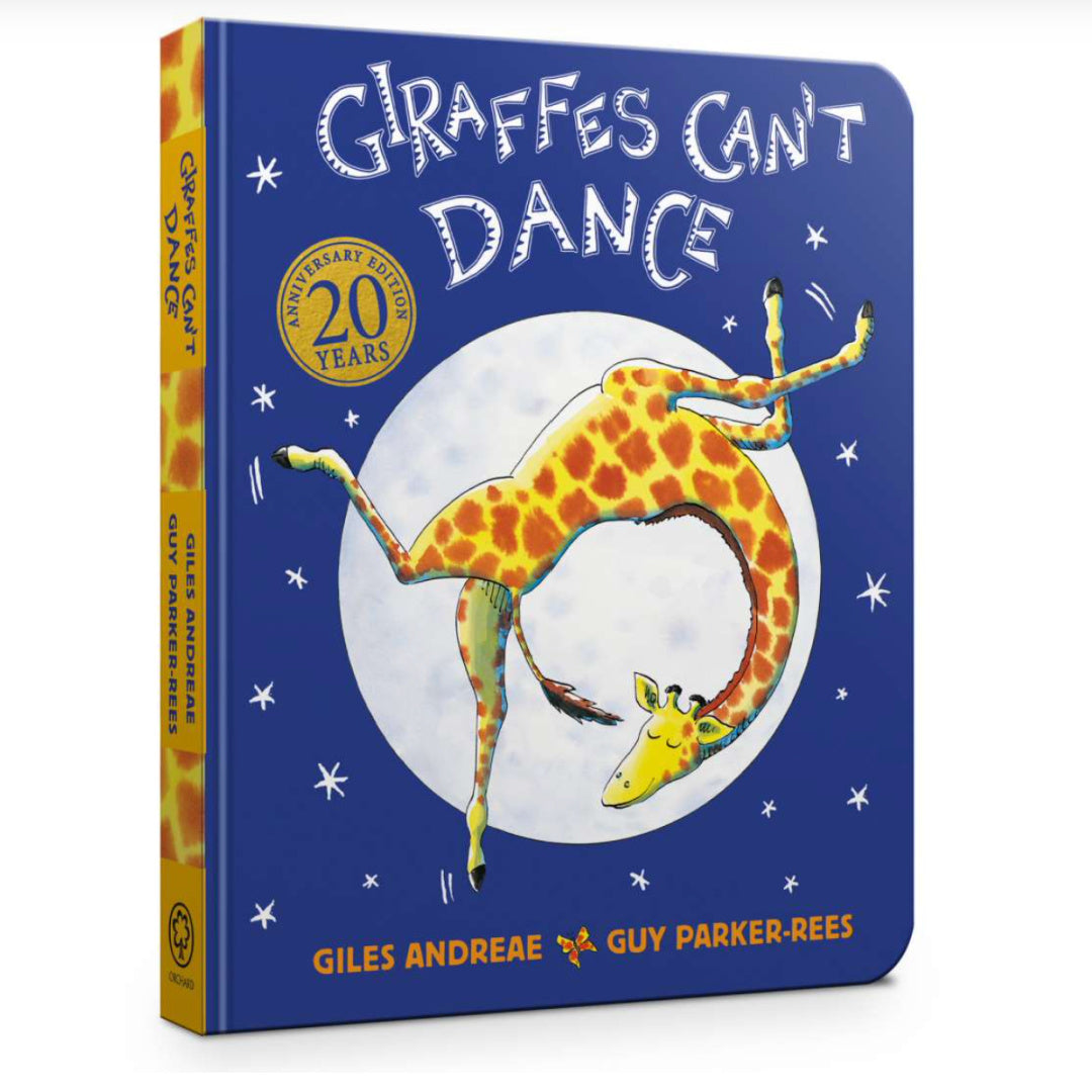 GIRAFFES CAN'T DANCE BOARD BOOK