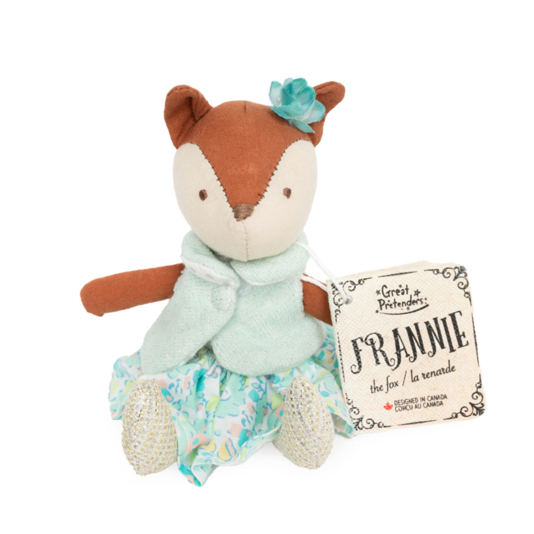 GREAT PRETENDERS FRANNIE THE FOX MINI PLUSH