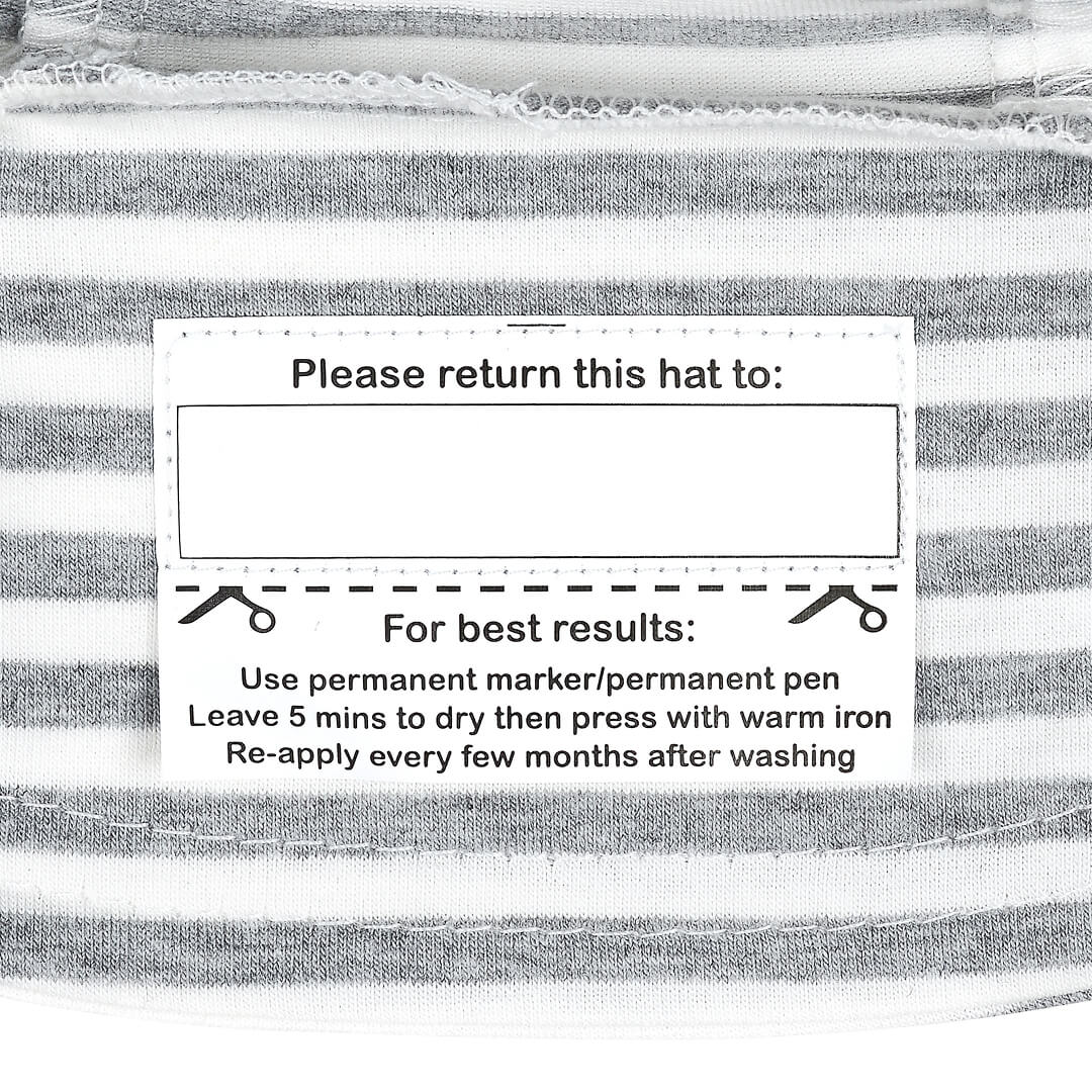 BEDHEAD KIDS BUCKET HAT - GREY STRIPE