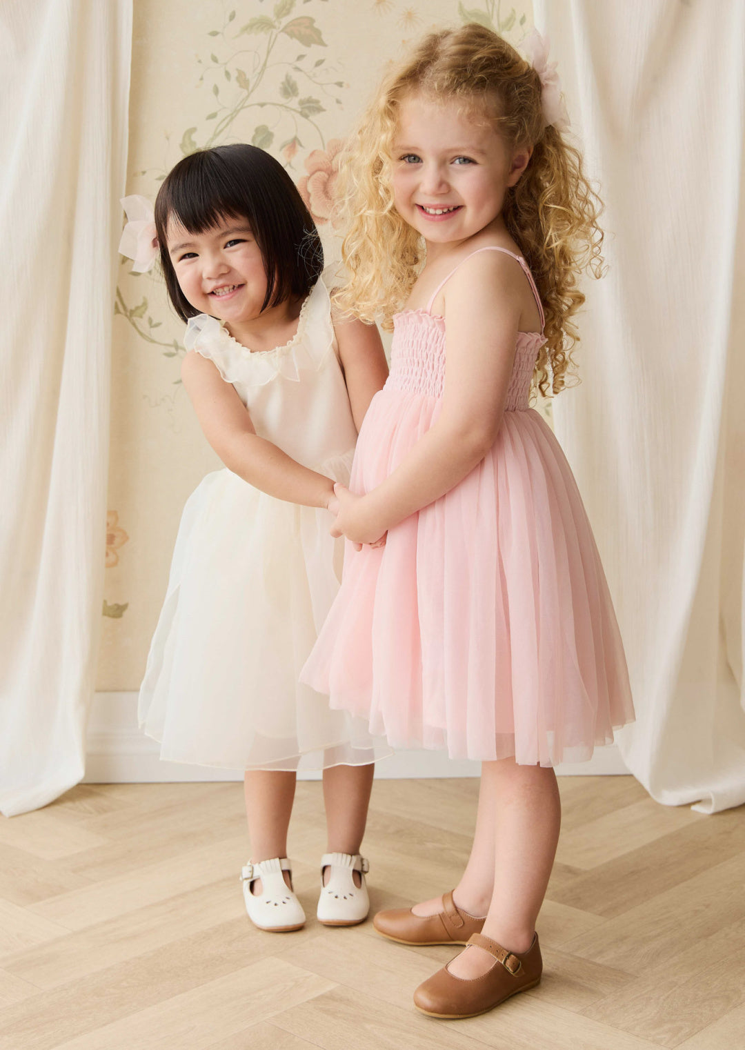 JAMIE KAY ADALYN DRESS - PARCHMENT