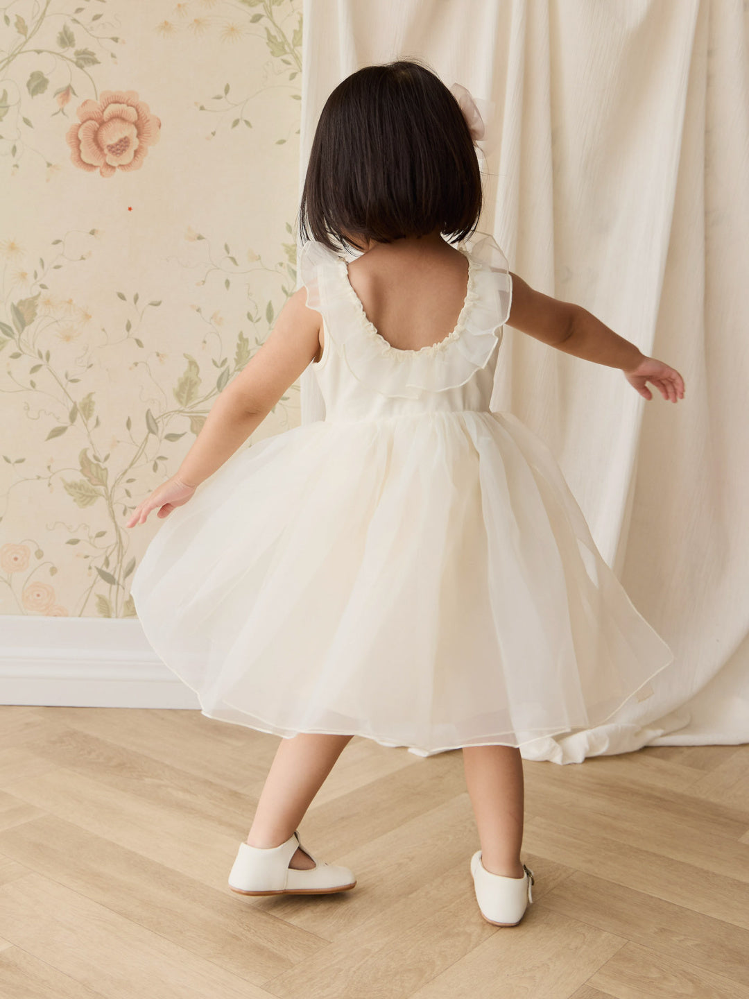 JAMIE KAY ADALYN DRESS - PARCHMENT
