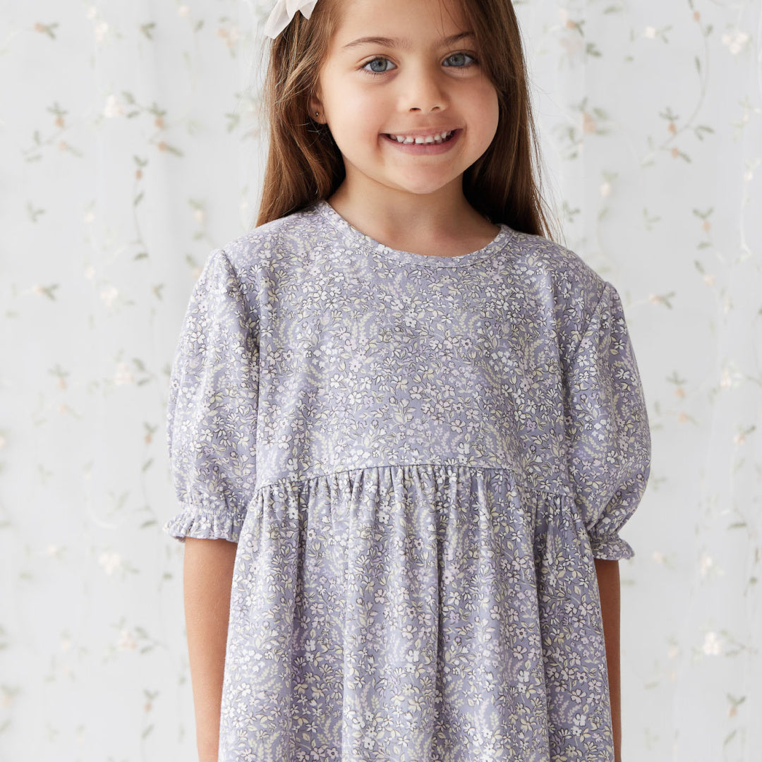 JAMIE KAY ORGANIC COTTON PENNY DRESS - APRIL LILAC