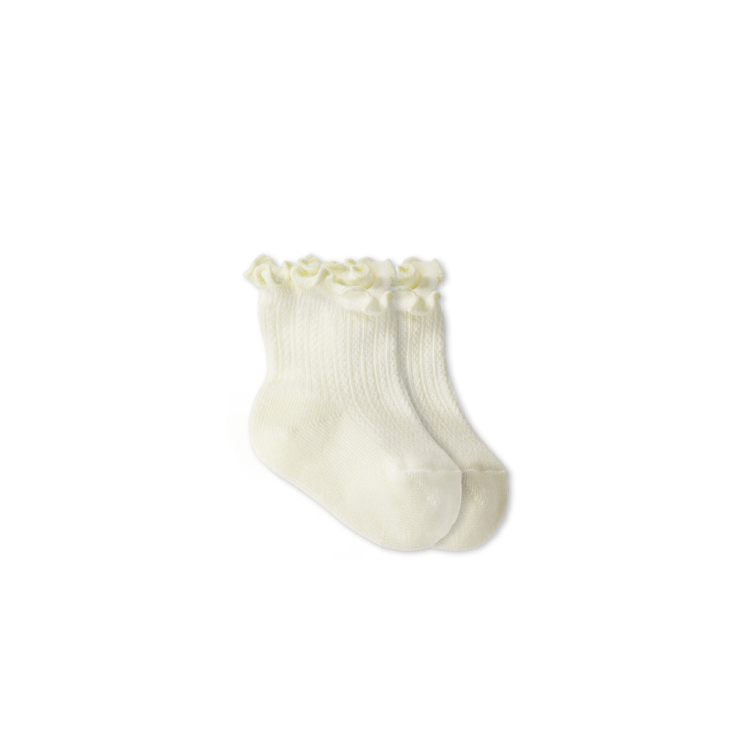 JAMIE KAY ALISON SOCKS - PARCHMENT