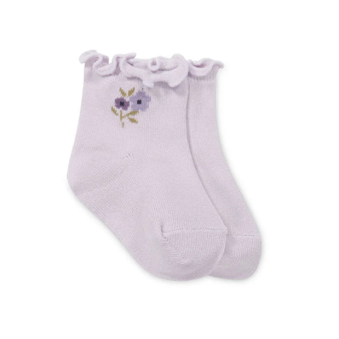 JAMIE KAY ALISON SOCKS - DUSKY LAVENDER