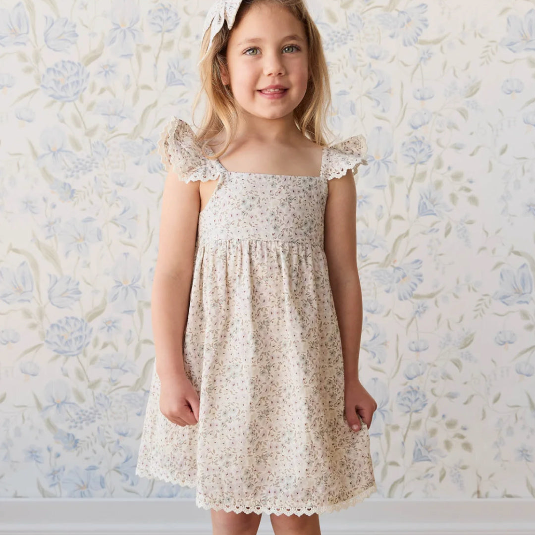 JAMIE KAY ORGANIC COTTON ELODIE DRESS - FIFI VIOLET