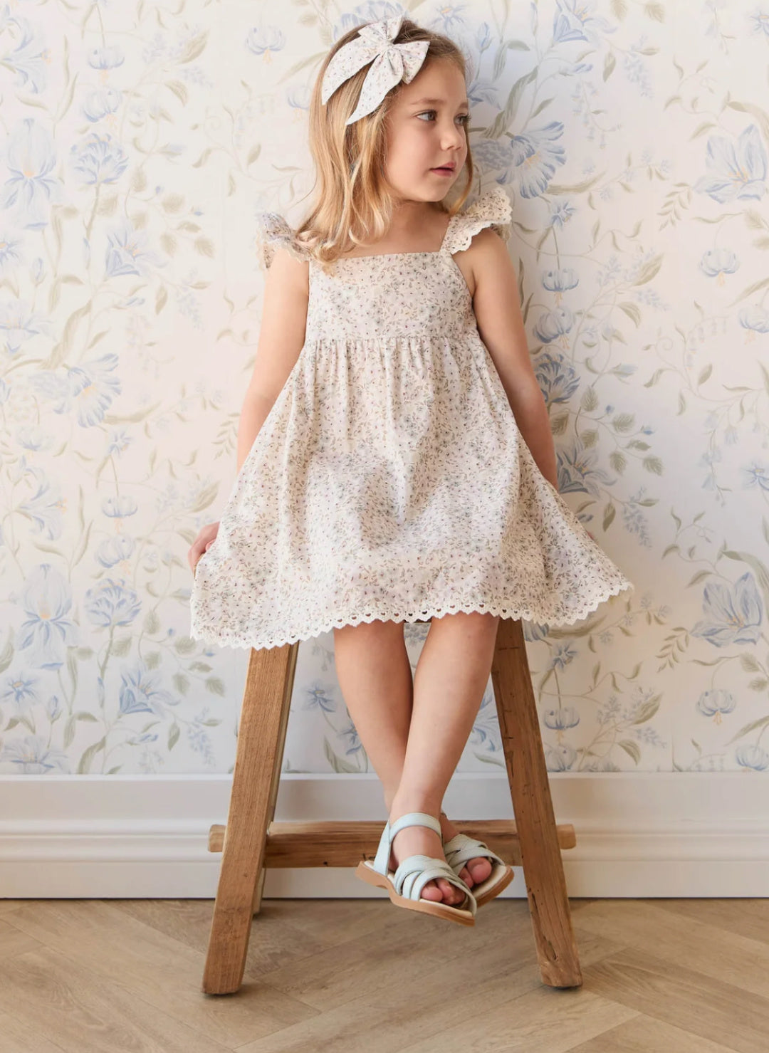 JAMIE KAY ORGANIC COTTON ELODIE DRESS - FIFI VIOLET