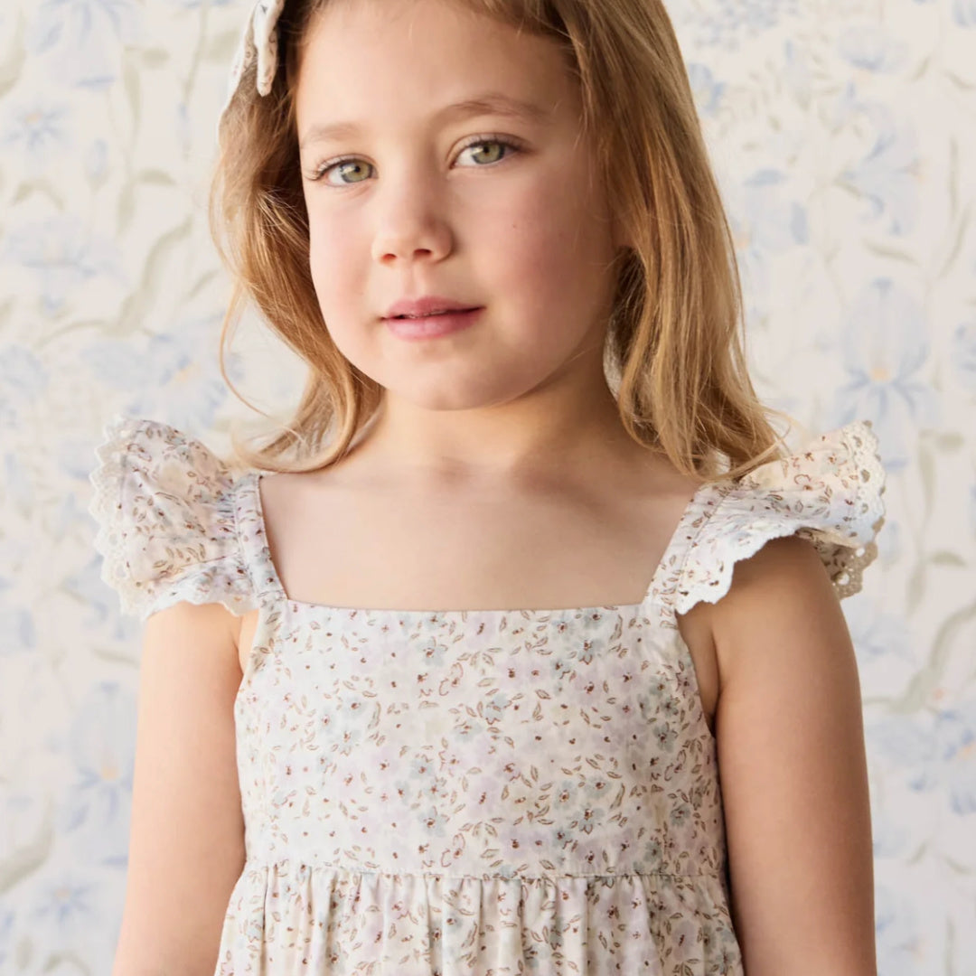 JAMIE KAY ORGANIC COTTON ELODIE DRESS - FIFI VIOLET