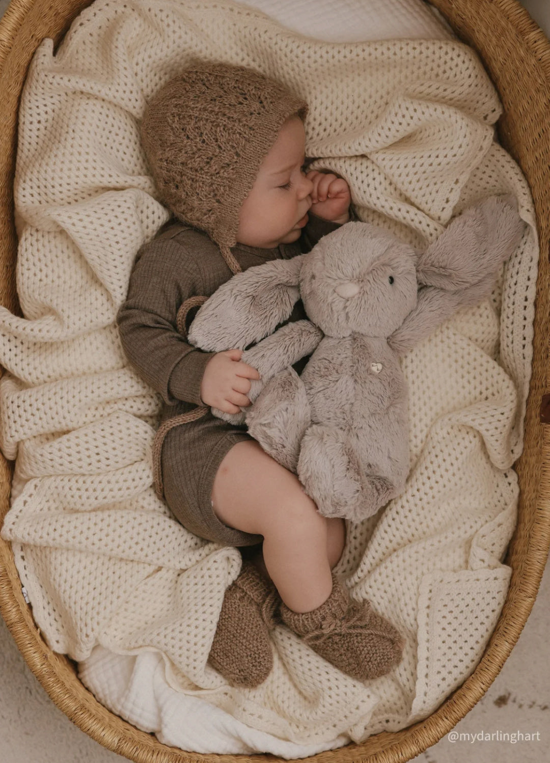 JAMIE KAY SNUGGLE BUNNIES - PENELOPE THE BUNNY - BEIGE