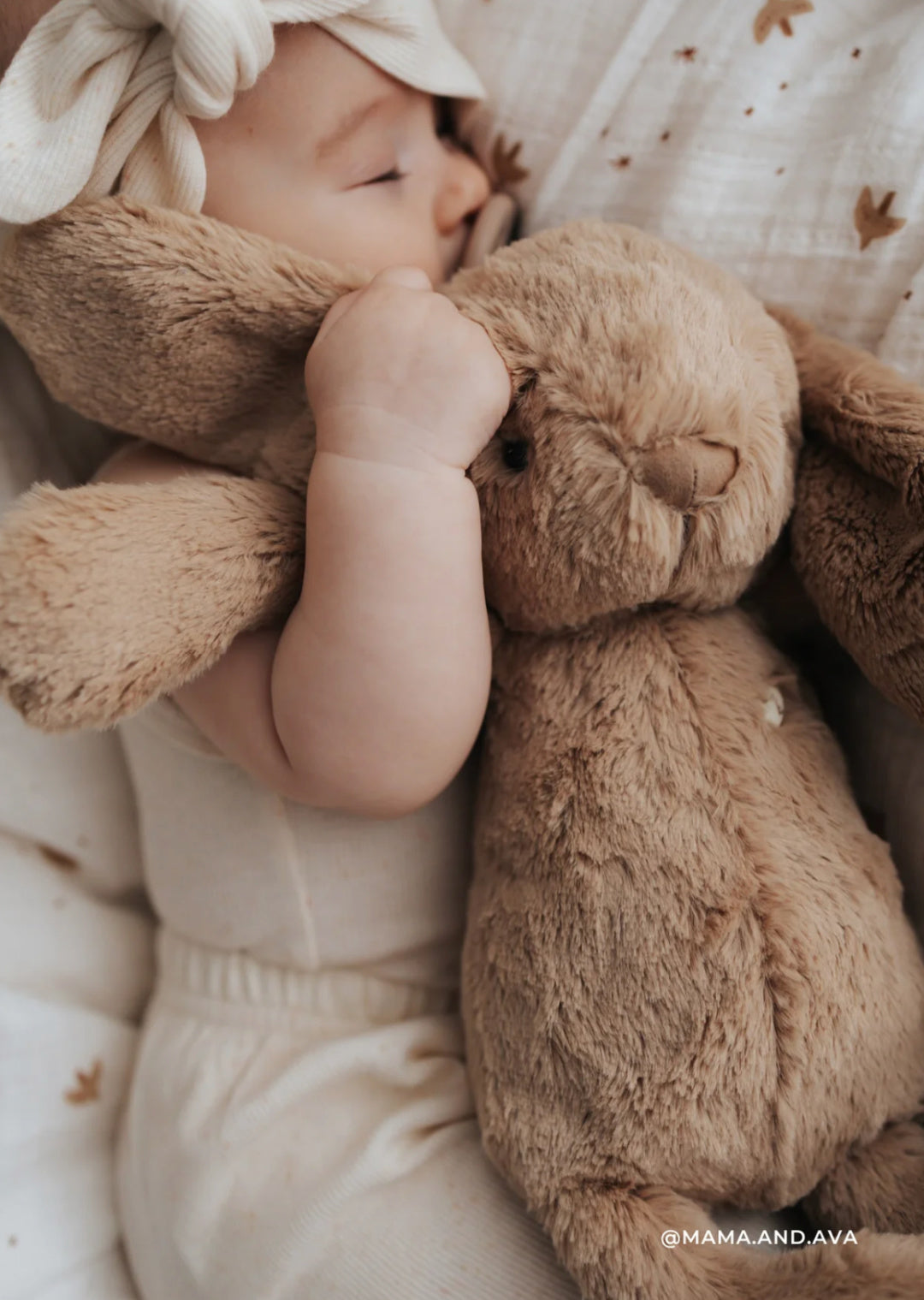 JAMIE KAY SNUGGLE BUNNIES - PENELOPE THE BUNNY - CARAMEL