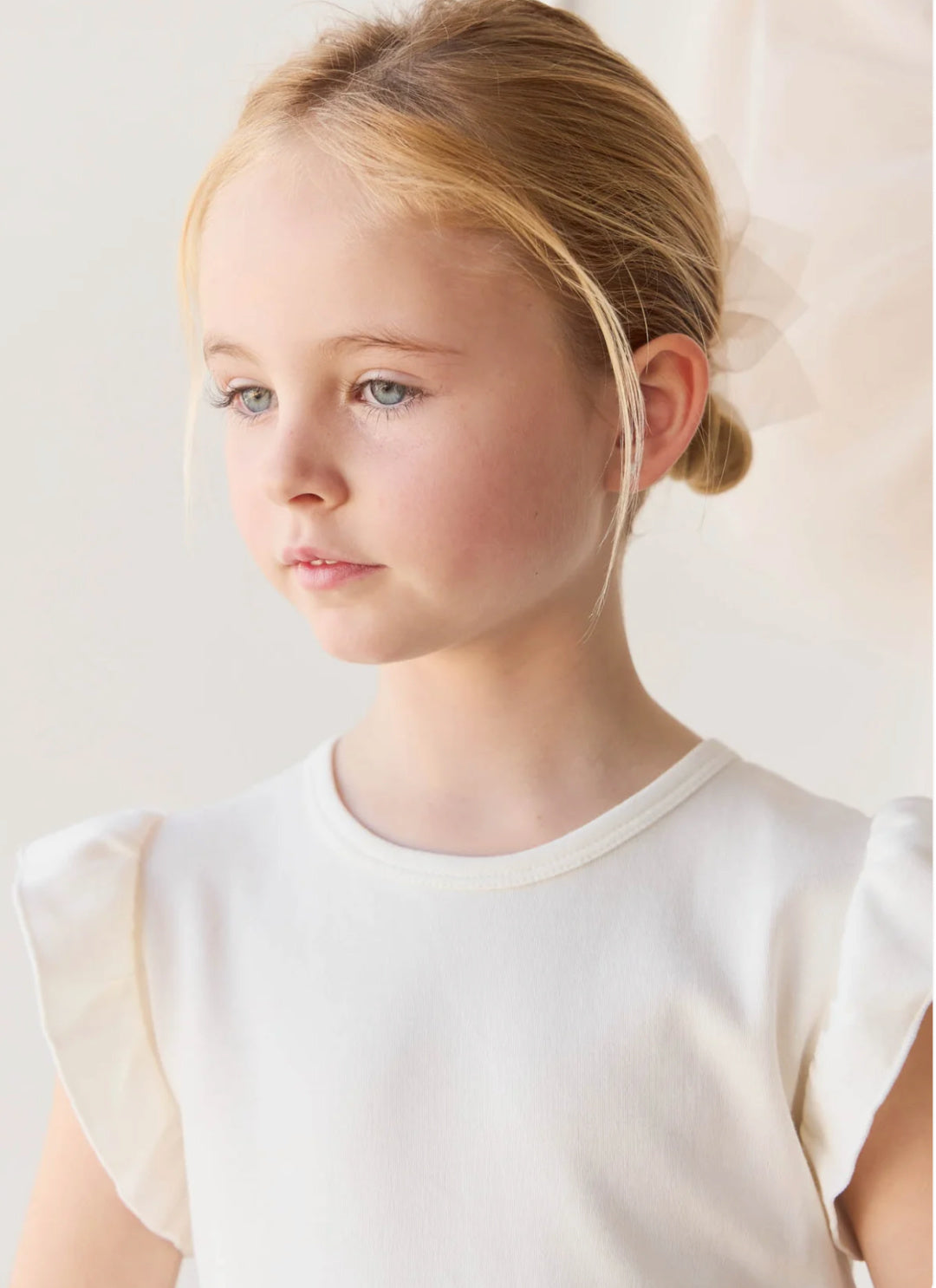 JAMIE KAY PIMA COTTON LILA TOP - PARCHMENT