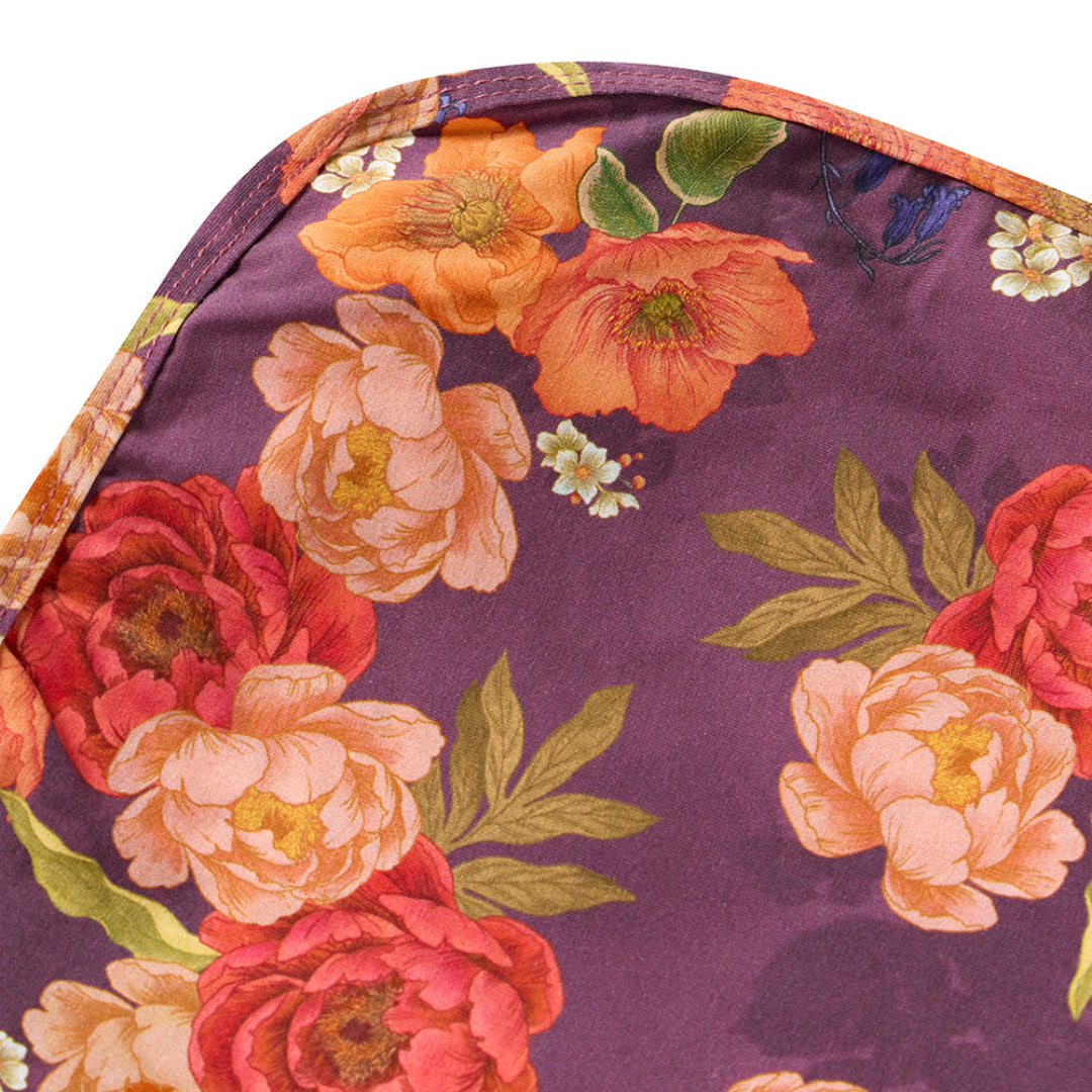 SNUGGLE HUNNY ORGANIC JERSEY WRAP AND TOPKNOT SET - SIENNA