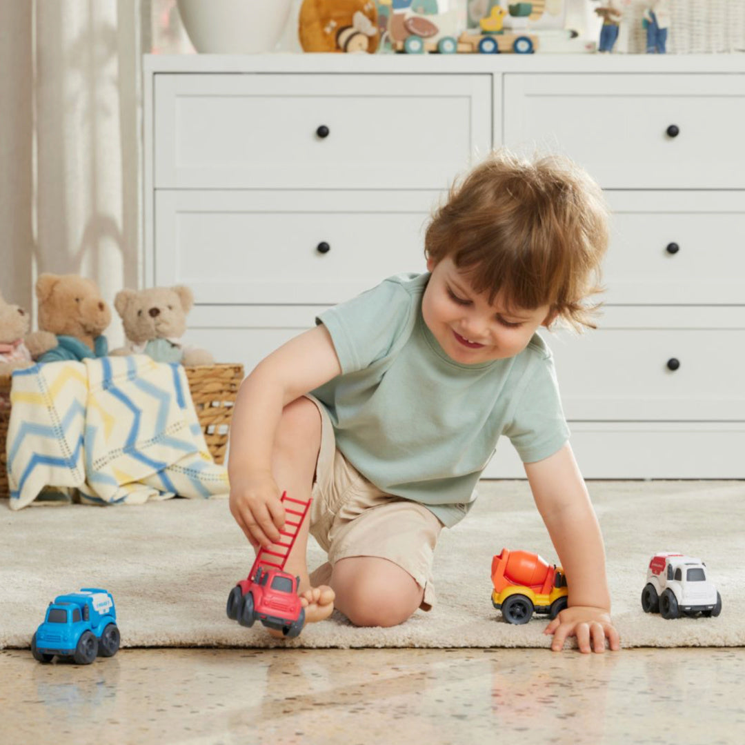 JIGGLE AND GIGGLE BIOPLASTIC CAR AND PLANE SET