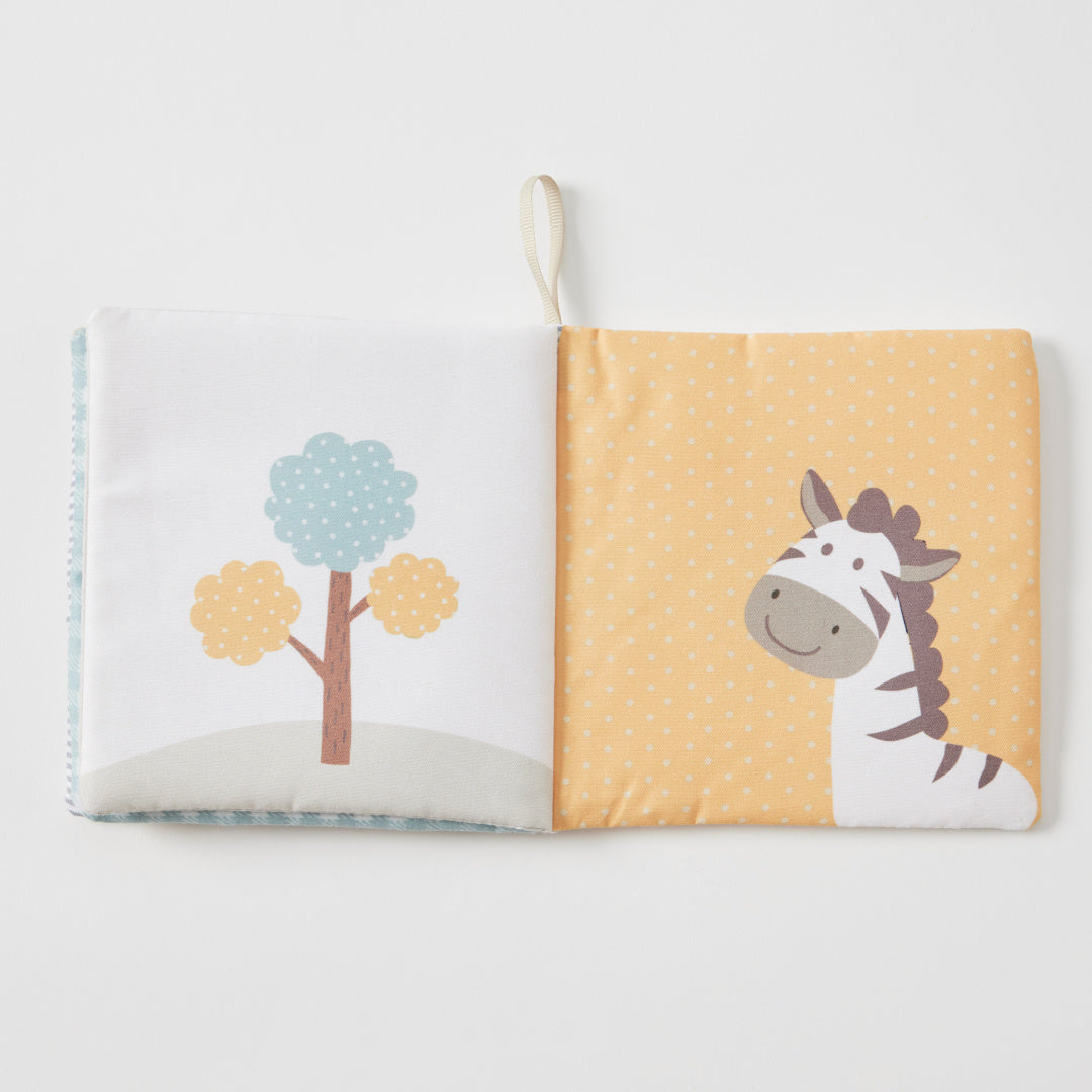 JIGGLE AND GIGGLE PLUSH SAFARI BOOK