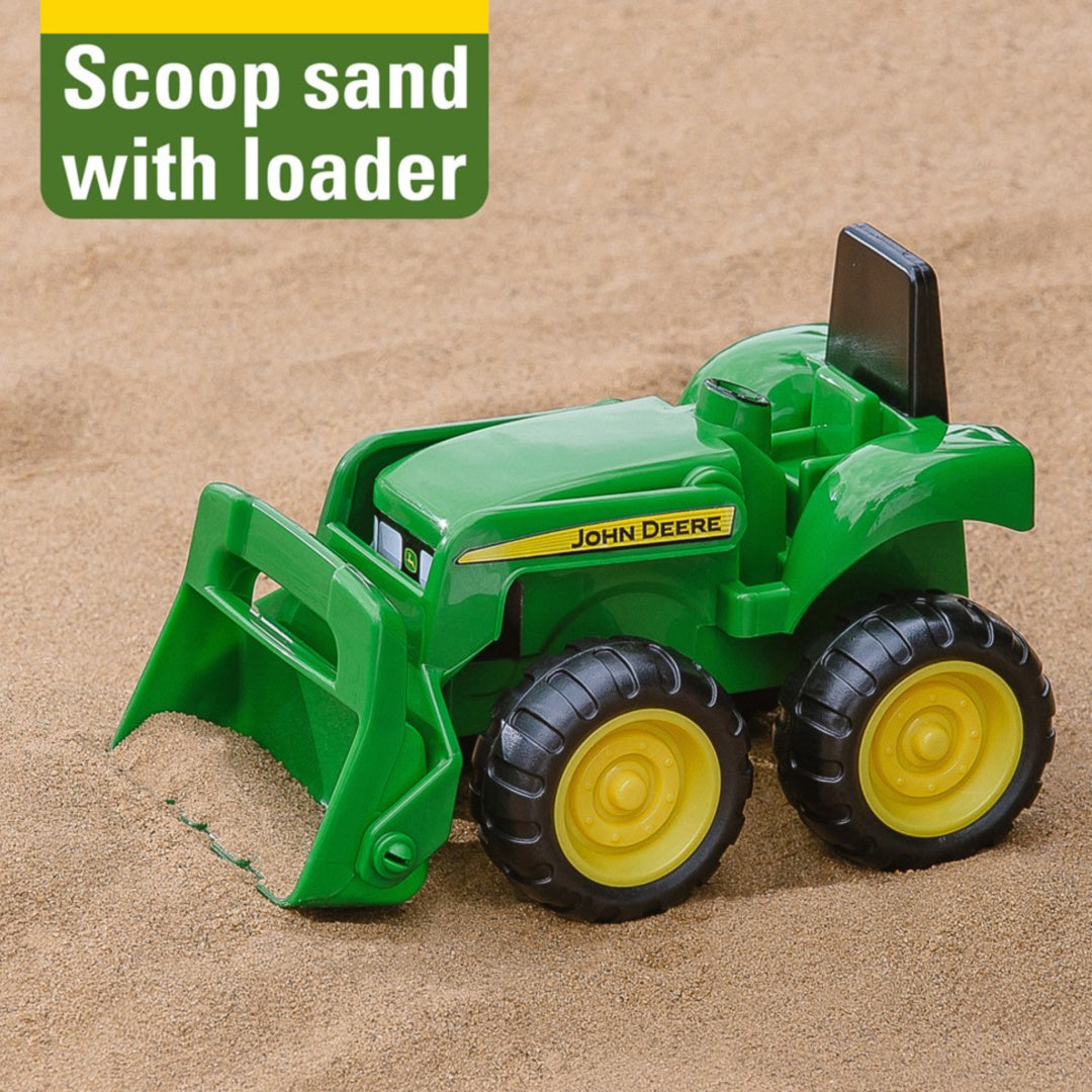 John Deere 15cm Sand Pit Vehicles - 2 Pack