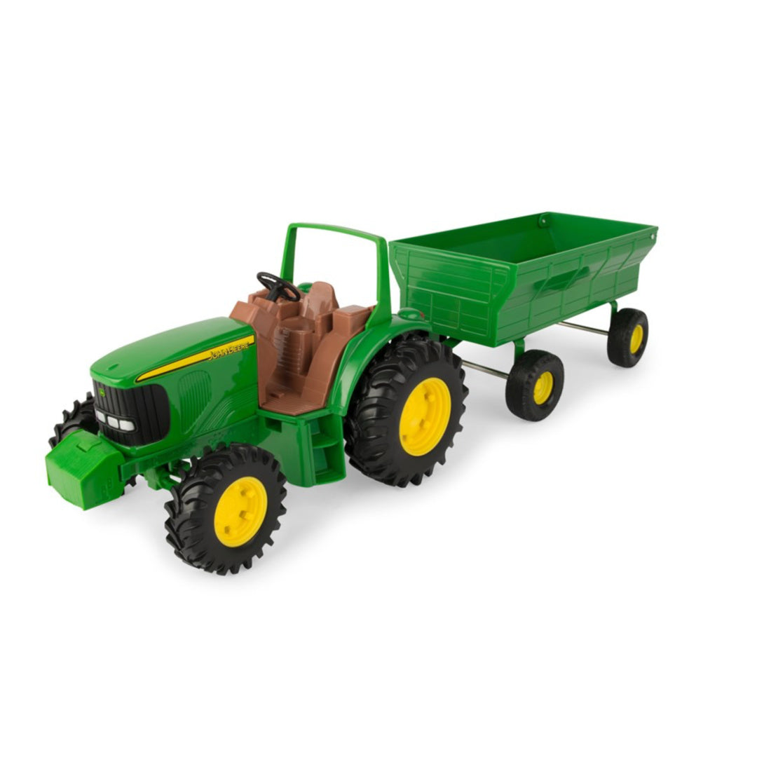 John Deere 20cm Tractor with Wagon