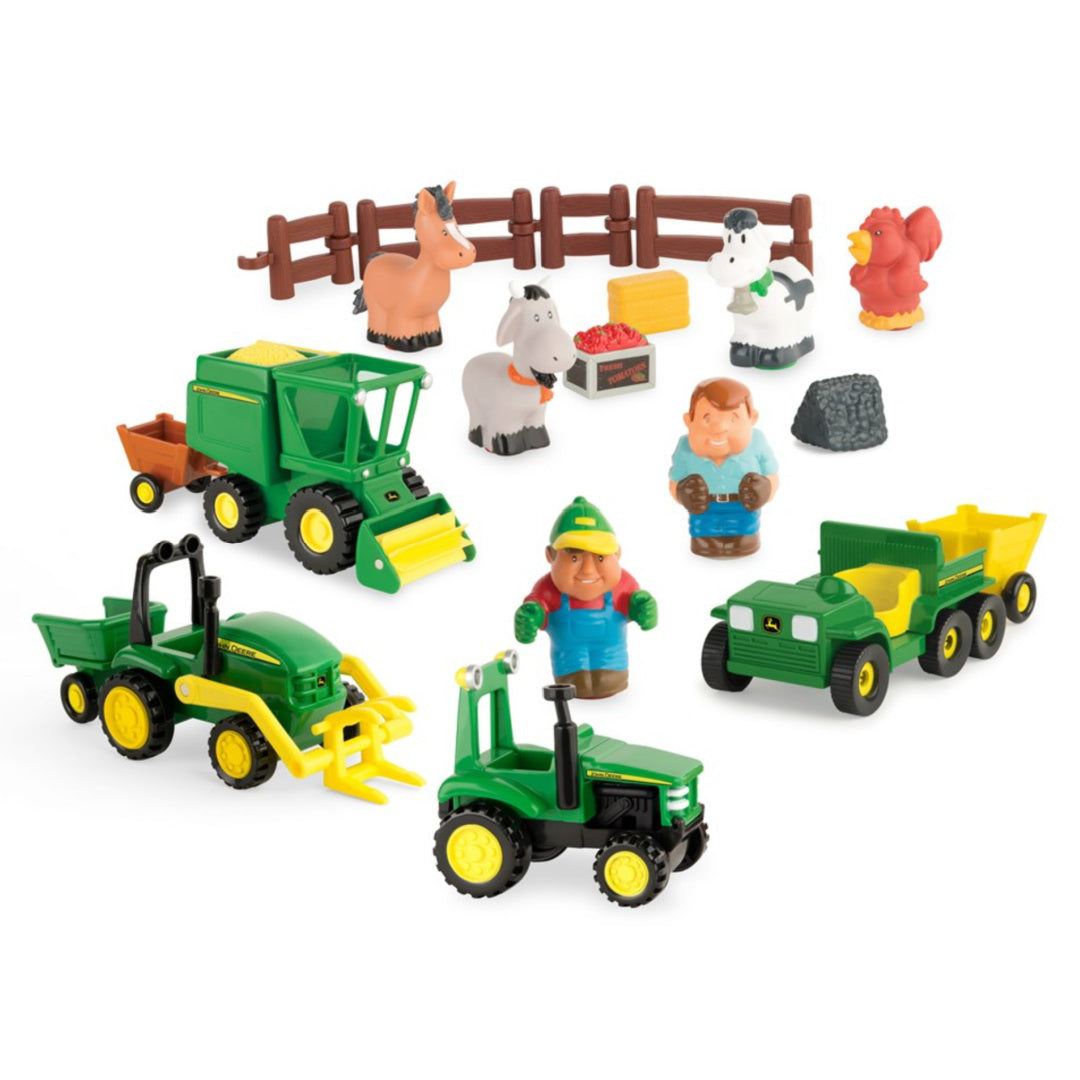 John Deere Fun on the Farm 20pc Playset (12m+)