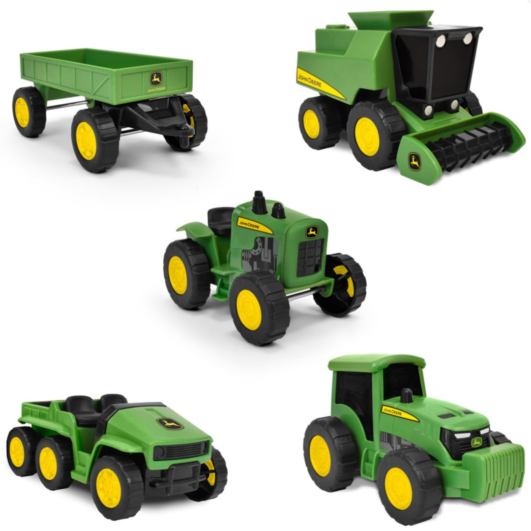 John Deere Micro Farm Vehicles 5 Pack
