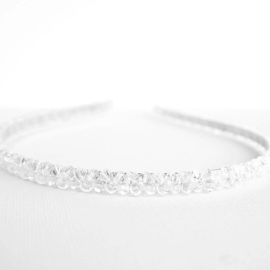 LAUREN HINKLEY CLEAR CHRYSTAL HEADBAND