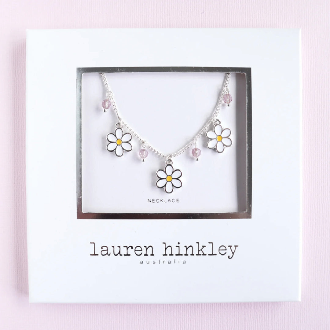 LAUREN HINKLEY DAISY CROWN NECKLACE