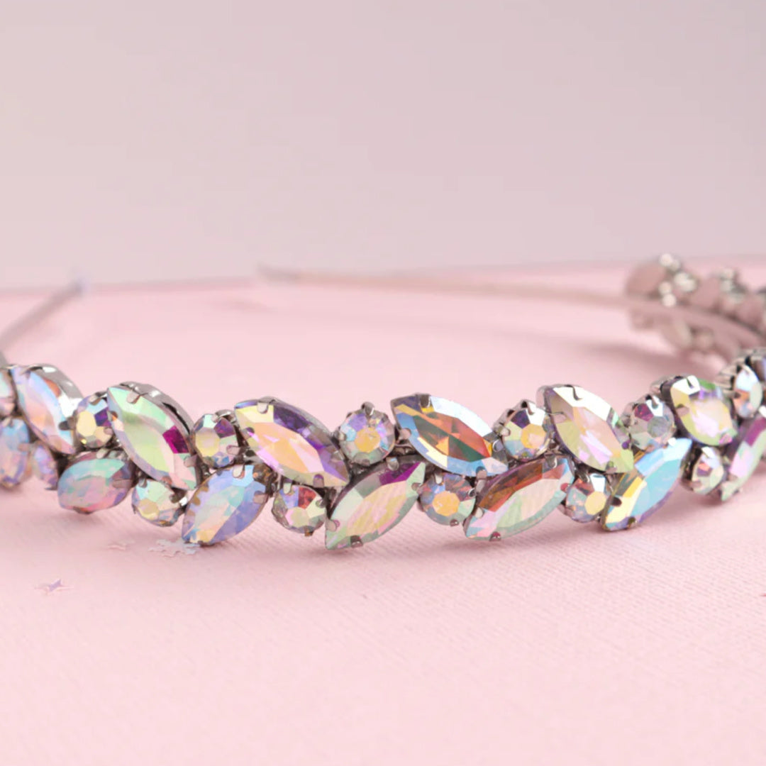 LAUREN HINKLEY JEWEL LEAF HEADBAND