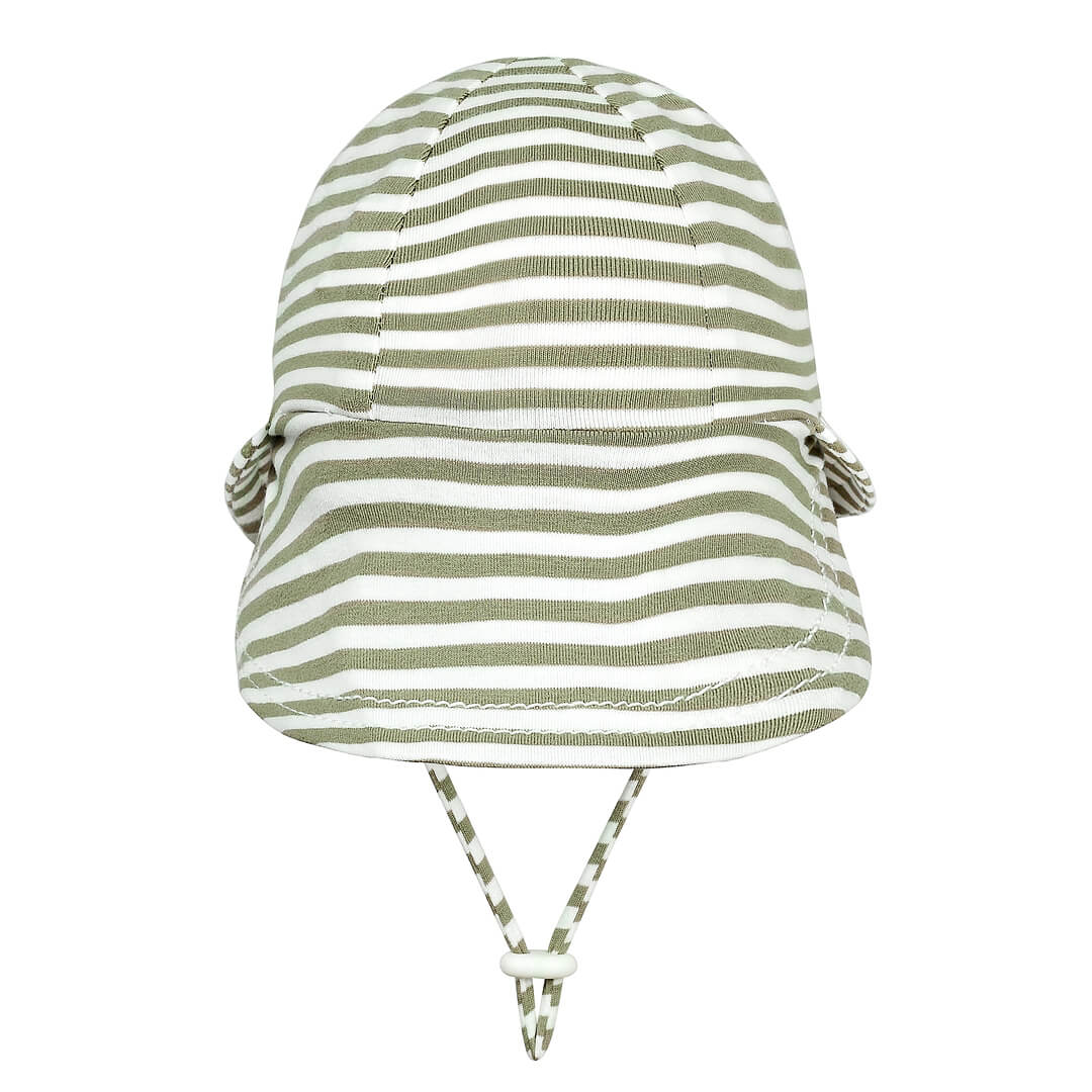 BEDHEAD BABY LEGIONNAIRE HAT - KHAKI STRIPE