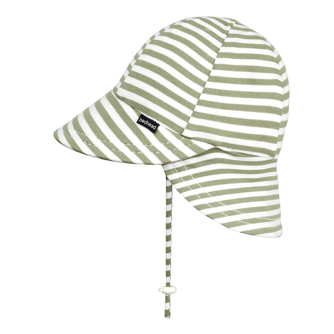 BEDHEAD BABY LEGIONNAIRE HAT - KHAKI STRIPE