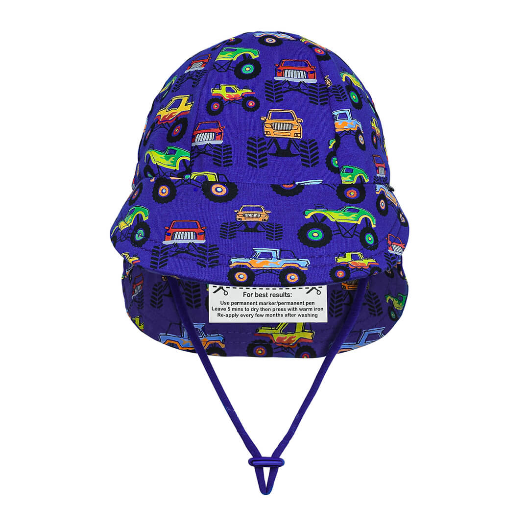 BEDHEAD BABY LEGIONNAIRE HAT - MONSTER TRUCKS