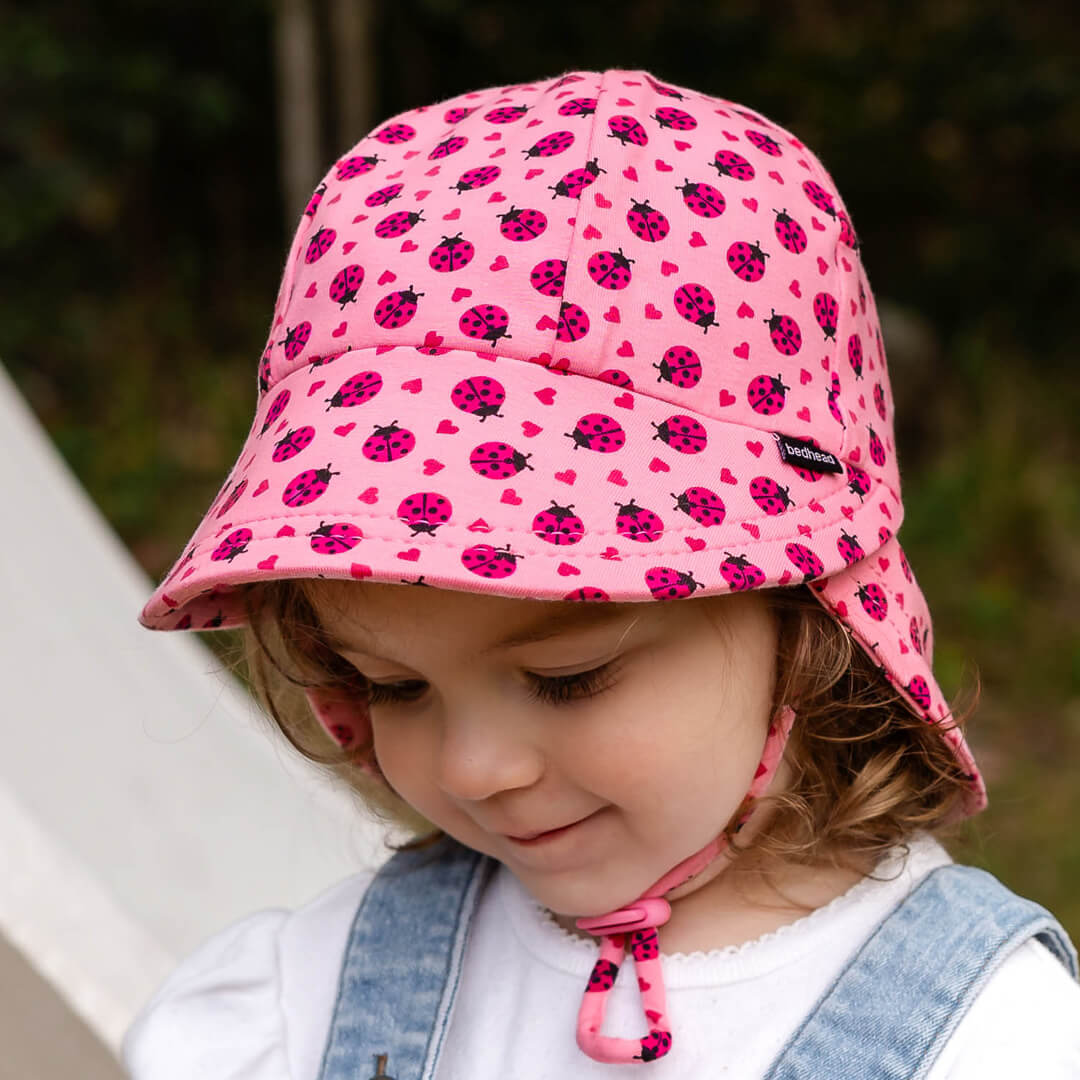 BEDHEAD BABY LEGIONNAIRE HAT - LADYBUG