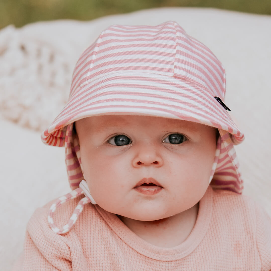 BEDHEAD BABY LEGIONNAIRE HAT - PINK STRIPE